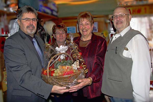 Herzlichen Glckwunsch zur Goldenen Hochzeit Christel und Bernd Frey aus Walschleben